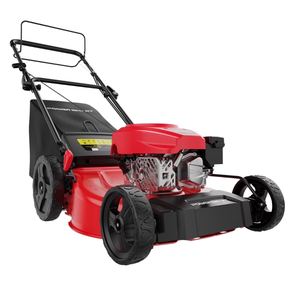 PowerSmart 21" 170cc Gas Self-Propelled Lawn Mower, with 6-Position Height Adjustment