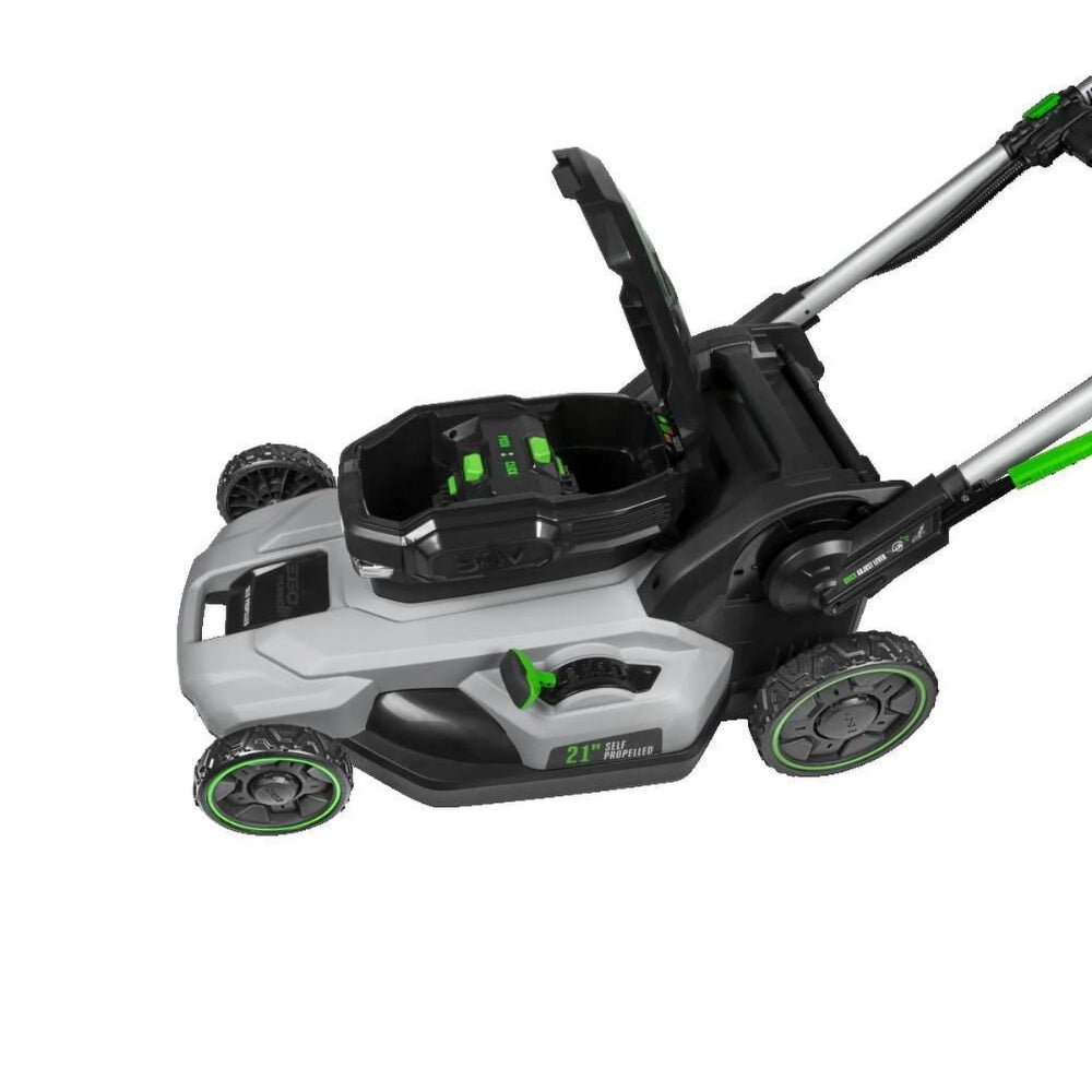 Restored EGO POWER+ 21” Battery Powered Self-Propelled Walk-Behind Lawn Mower, Adjustable Speed (Refurbished)