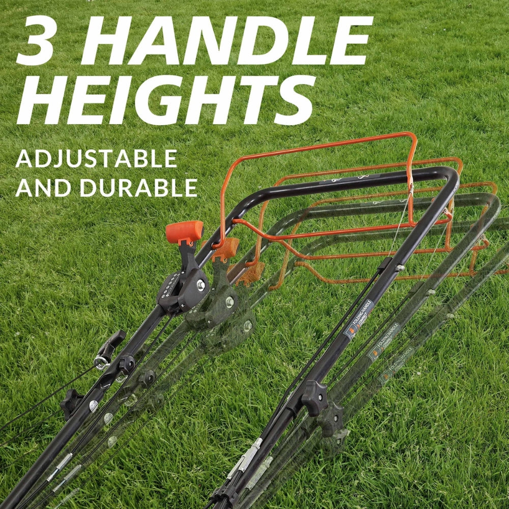 Yardmax 22" Self Propelled Lawn Mower with Seven Cutting Heights