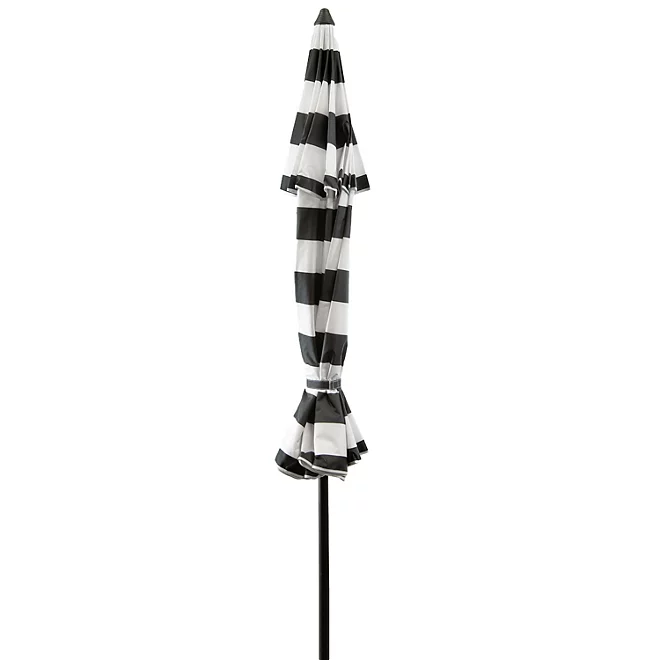 Kymsly OneClick Gen2 9’ Patio Market Umbrella – Push-Button Tilt & Rib Replacement Technology