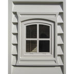 KyMax 10.5 ft x 8ft Woodbridge Plus Plastic Vinyl Shed w/ Foundation Kit & Window 40214