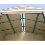 KyMax StoreMax Plus 10.5x8 Ft with Molded Floor Plastic Vinyl Storage Shed 30225