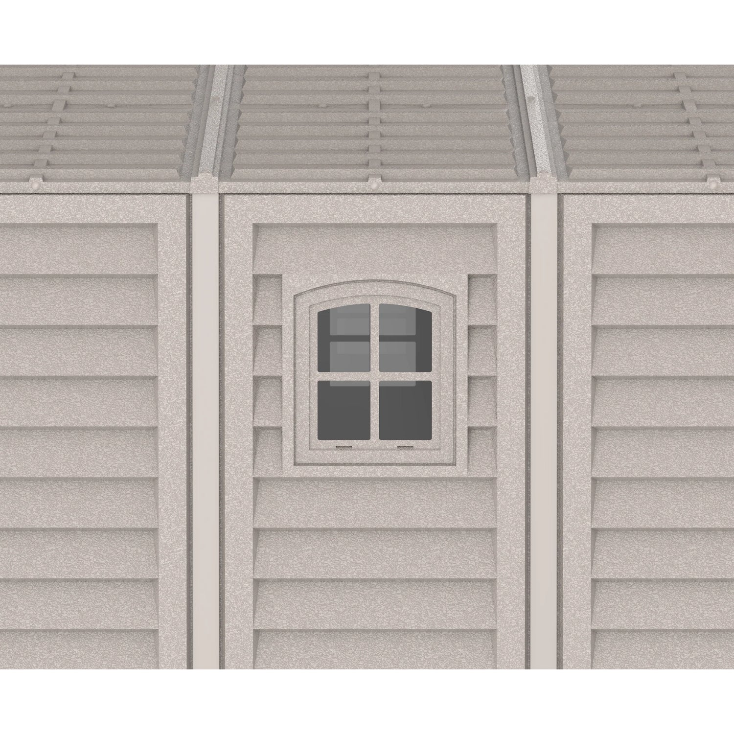 KyMax 10.5ft x 20.5ft w/ Vinyl Garage with Foundation Kit and windows 15226