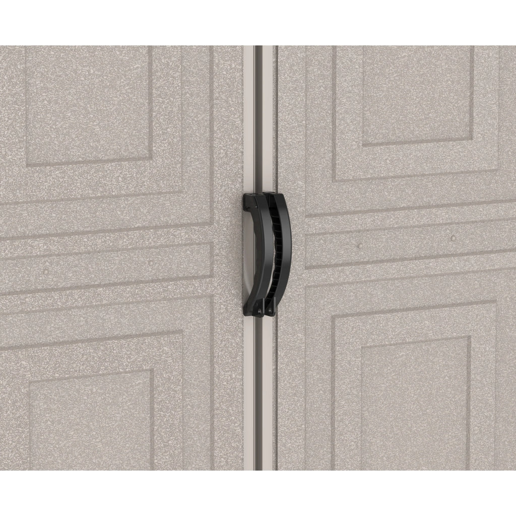 KyMax 10.5ft x 20.5ft w/ Vinyl Garage with Foundation Kit and windows 15226